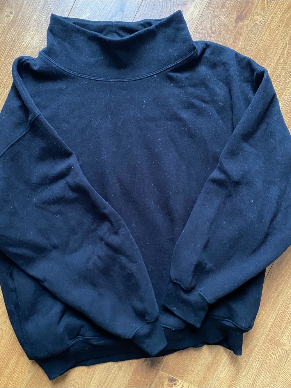 Aritzia Cozy Sweatfleece Mega Funnel Neck Sweater
